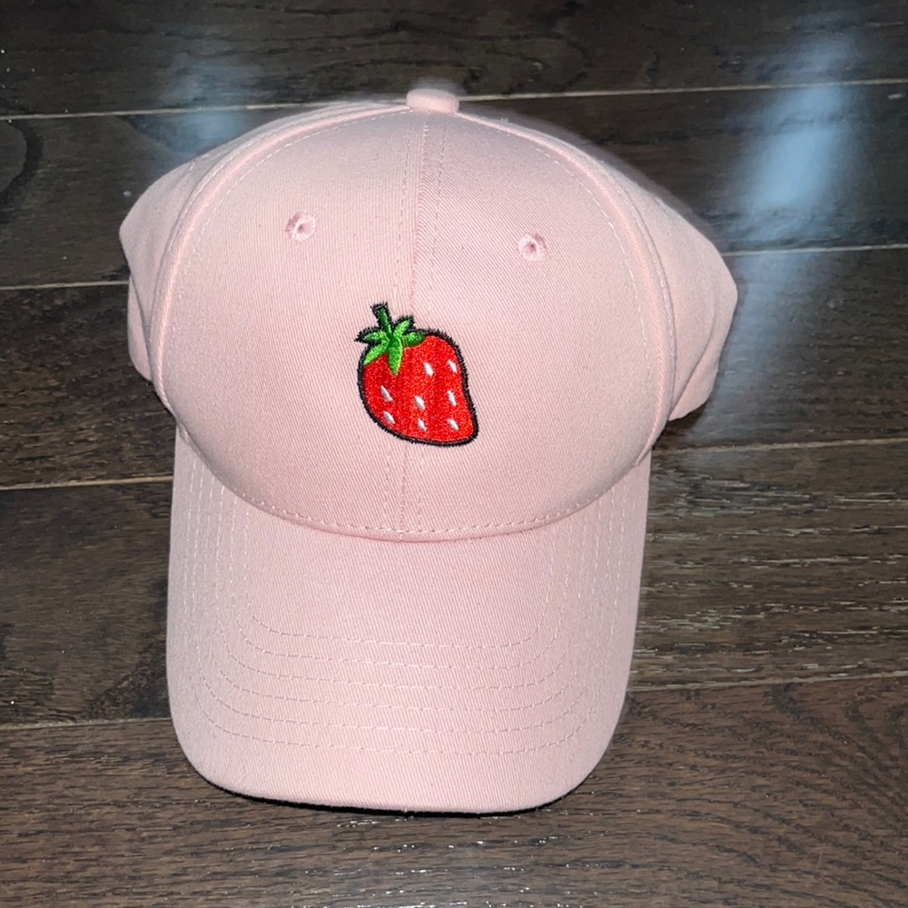 Strawberry hat cap